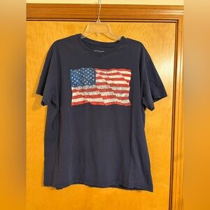 American Flag Graphic Tee